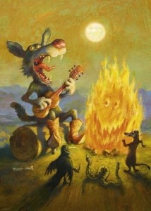 Rudi Hu - Singing Coyote - Puzzle 1000
