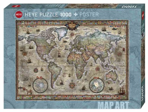 Map Art - Rajko Zigic - Retro World - Puzzle 1000.jpg