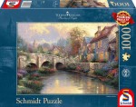 Thomas Kinkade - Cobblestone Brooke - Puzzle 1000