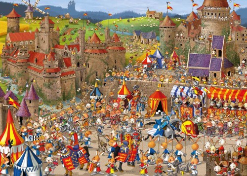 Francois Ruyer - Bunny Battles - Puzzle 1000.jpg