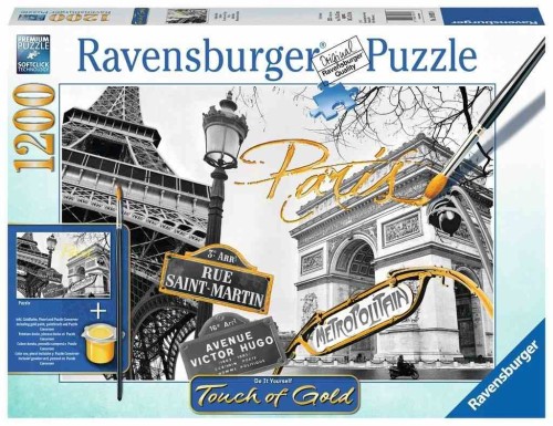 Golden Paris - Puzzle do Malowania - Puzzle 1200.jpg