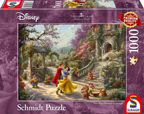 Thomas Kinkade - Snow White Dancing in the Sunlight - Puzzle 1000.jpg