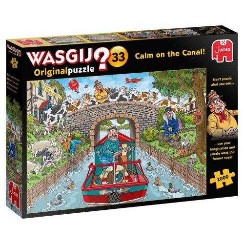 Wasgij - 33 - Calm on the Canal - Puzzle 1000.jpg