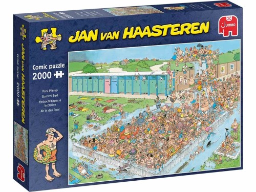 Jan Van Haasteren - Pool Pile-up - Puzzle 2000.jpg