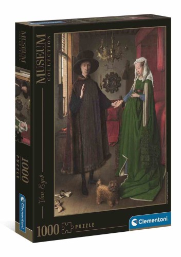 Museum Collection - Jan Van Eyck - Portrait of Giovanni Arnolfini and his Wife - Puzzle 1000.jpg
