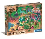 Disney Story Maps - Alice in Wonderland - Puzzle 1000