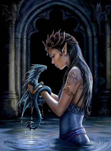 Anne Stokes - Water Dragon - Puzzle 1000.jpg
