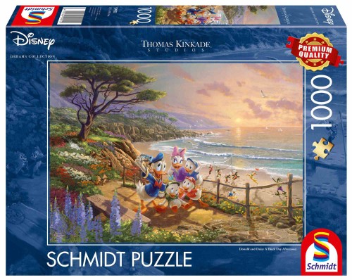 Thomas Kinkade - Donald and Daisy a Duck Day Afternoon - Puzzle 1000.jpg