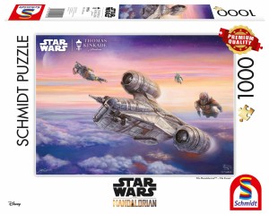 Thomas Kinkade - Star Wars - Mandalorian - The Escort - Puzzle 1000