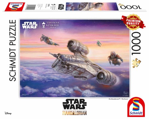 Thomas Kinkade - Star Wars - Mandalorian - The Escort - Puzzle 1000.jpg