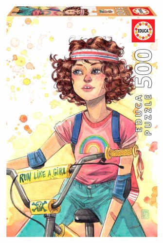Esther Gili - Run Like a Girl - Puzzle 500.jpg