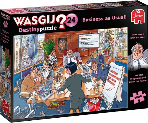 Wasgij - 24 - Business as Usual! - Puzzle 1000.jpg