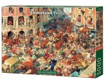 Bull Run in Pampeluna - Puzzle 3000
