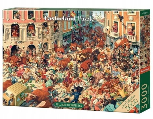 Bull Run in Pampeluna - Puzzle 3000.jpeg
