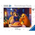 Disney - Lady & The Tramp - Puzzle 1000