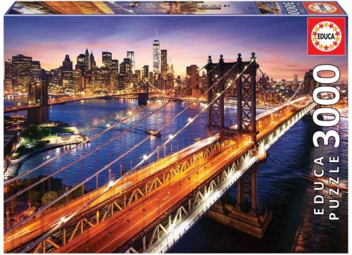 Manhattan at Sunset - Puzzle 3000.jpg