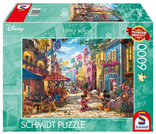 Thomas Kinkade - Mickey and Minnie in Mexico - Puzzle 6000.jpg