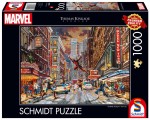 Thomas Kinkade - Marvel - Deadpool Snow Day - Puzzle 1000