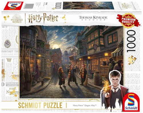 Thomas Kinkade - Harry Potter - Diagon Alley - Puzzle 1000.jpg