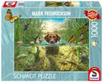 Mark Fredrickson - Labrador Retriever - In the Water - Puzzle 1000
