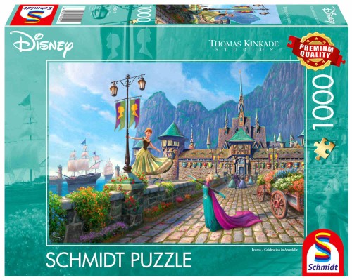 Thomas Kinkade - Frozen - Celebration in Arendelle - Puzzle 1000.jpg